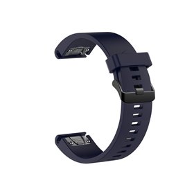 FIXED Silicone Strap for Garmin QuickFit 20 mm Dark Blue