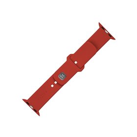 FIXED Silicone Strap SET Apple Watch 42/44/45mm Red