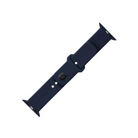 FIXED Silicone Strap SET Apple Watch 42/44/45mm Blue