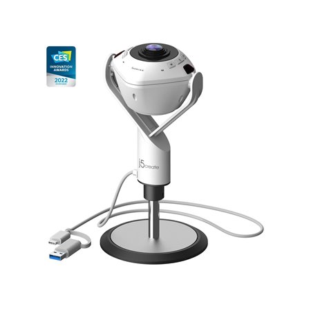 j5create 360° All Around Webcam with Speakerphone