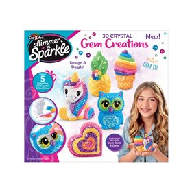 Shimmer n Sparkle 3D Crystal gem creations