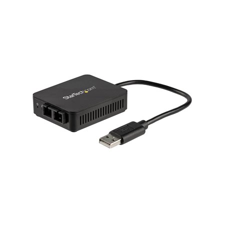 StarTech.com USB 2.0 to Fiber Optic Converter - 100BaseFX SC - netværksadapter