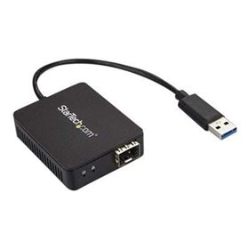 StarTech.com USB 3.0 to Fiber Optic Converter - Open SFP - netværksadapter