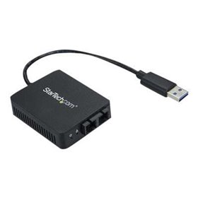 StarTech.com USB 3.0 to Fiber Optic Converter - 1000Base-SX SC - netværksadapter