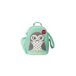 3 Sprouts - Lunch Bag - Mint Owl
