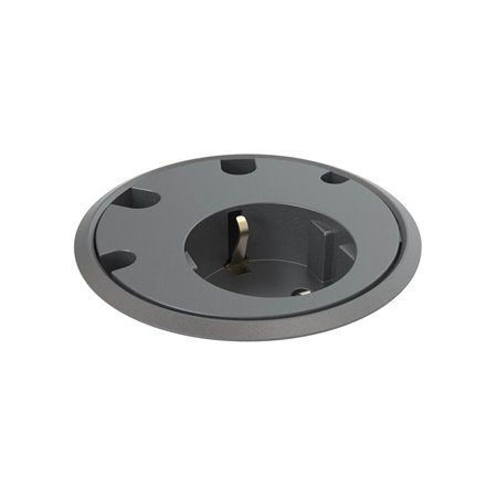 Forming Function Powerdot 11 | 1 socket type F | 4 cable grommet | adjustable height | black (Previous PartID 935-PD11)