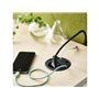 Forming Function Powerdot 11 | 1 socket type F | 4 cable grommet | adjustable height | black (Previous PartID 935-PD11)