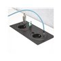 Forming Function Powerdot 11 | 1 socket type F | 4 cable grommet | adjustable height | black (Previous PartID 935-PD11)