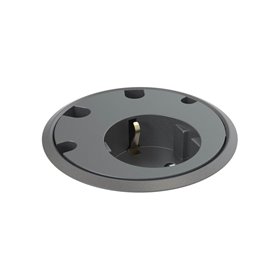 Forming Function Powerdot 10 | 1 socket type F | 4 cable grommet black (Previous PartID 935-PD10)