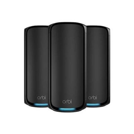 Netgear Orbi 970 Series RBE973SB - Wi-Fi system - Wi-Fi 7 - desktop - Mesh router 802.11a/b/g/n/ac/ax/be (Wi-Fi 7)