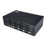 StarTech.com Port Dual DisplayPort KVM Switch - DP KVM Switch - 4K (60Hz) - KVM / audio / USB switch - 4 porte - monterbar på st