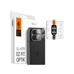 Spigen Glass tR EZ Fit Optik 2 Pack for Google Pixel 9 Pro Fold - Crystal Clear