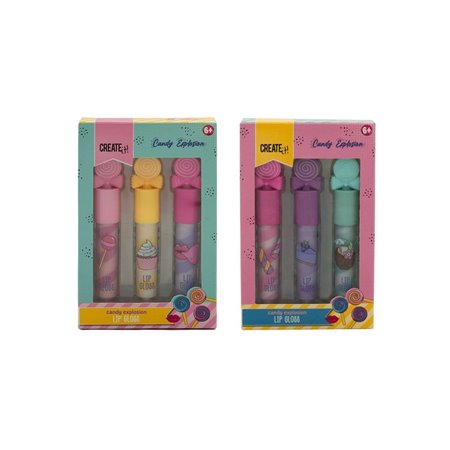 CREATE IT! Candy Lip Gloss 3pcs