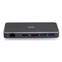 C2G USB-C 7-in-1 Dual Display MST Docking Station with HDMI DisplayPort Ethernet USB and Power Delivery up to 100W - 4K 60Hz - d