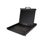 StarTech.com 1U 19" Rackmount LCD Console - USB + PS/2 - KVM console - 19"