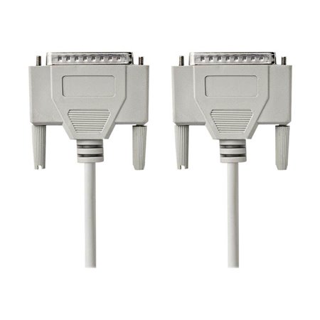 Nedis - serial cable - DB-25 to DB-25 - 5 m
