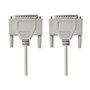 Nedis - serial cable - DB-25 to DB-25 - 5 m