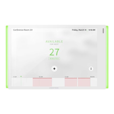 Crestron Electronics Crestron TSW-770-LB-W-S - meeting room availability light bar - smooth white