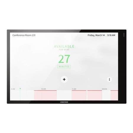 Crestron Electronics Crestron TSW-1070-B-S - control panel with touch screen - Bluetooth 802.11a/b/g/n/ac - smooth black