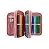 Depesche Miss Melody Triple Pencil Case FLOWERS