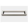 Unidrain ClassicLine frame 600/10 mm Brushed steel