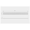 Unidrain ClassicLine grating Column 600 mm