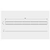 Unidrain ClassicLine grating Anniversario 600 mm