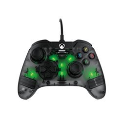 Snakebyte GamePad RGB X (Smoke Grey) - Wired Controller - Microsoft Xbox One