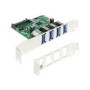DeLOCK PCI Express Card  4 x USB 3.0