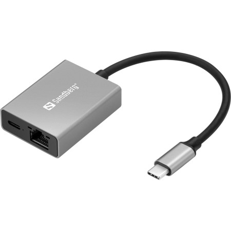 Sandberg USB-C Gigabit Network Adapter (with PD)