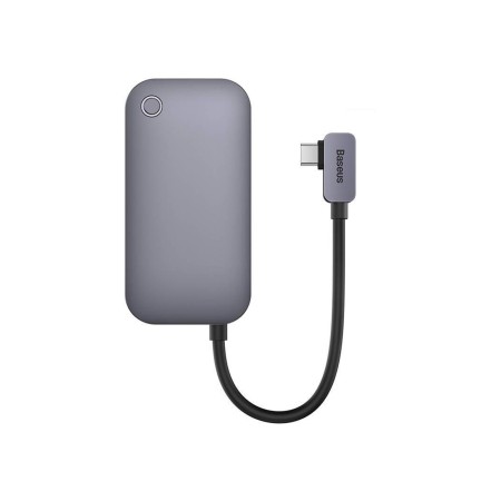 Baseus PadJoy Series 4-in-1 Hub (Gray) USB-Hubs - USB 3.0 - 4 - Grau