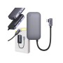 Baseus PadJoy Series 4-in-1 Hub (Gray) USB-Hubs - USB 3.0 - 4 - Grau