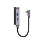 Baseus PadJoy Series 4-in-1 Hub (Gray) USB-Hubs - USB 3.0 - 4 - Grau