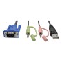 Tripp Lite USB Server Interface Unit for B064 KVMs w/ Virtual Media & Audio - KVM extender - TAA Compliant