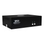 Tripp Lite Secure KVM Switch 2-Port Dual Head DisplayPort to DisplayPort 4K NIAP PP4.0 Audio TAA - KVM / audio switch - 2 ports 