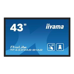 iiyama ProLite TF4339AS-B1AG 43" Class (42.5" viewable) LED-backlit LCD display - 4K - for digital signage