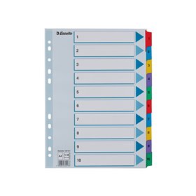 Esselte Register Zahlen, Karton