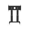 Neomounts PLASMA-M2600 cart - motorised - for flat panel / media player / mini PC - black RAL 9005 250 kg 120" From 400 x 200 mm