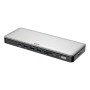 Deltaco USB-C dock triple 2x HDMI/DP USB-C/USB-A/RJ45/S