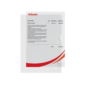 Esselte Sichthülle Standard Plus A5