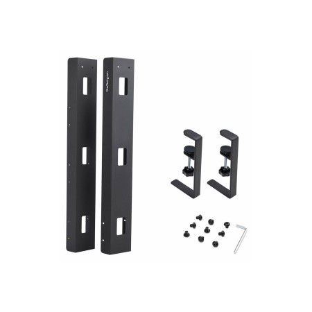 StarTech.com Under Desk Cable Management Tray Clamp-on Installation - cable management tray