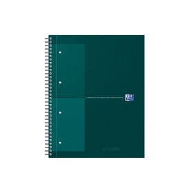 Oxford International A4+ Hardcover Notizbuch, Wire-O Spiralbindung, 5mm kariert, 80 Blatt scribzee kompatibel, 30. Jahre Jubiläu