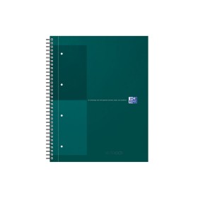 Oxford International A4+ Hardcover Notizbuch, Wire-O Spiralbindung, liniert 6mm, 80 Blatt, scribzee kompatibel, 30. Jahre Jubilä