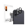 Spigen Glass tR Optik 2 Pack for iPhone 16/16 Plus - Black