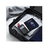 Satechi Vegan-Leather Passport Cover with Find My tracker - Black