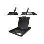 StarTech.com 8-Port Rackmount KVM Console for Server Rack - 19 in. - 1U - KVM console - 19"