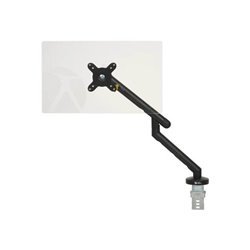 Bakker Elkhuizen Flexible Single mounting kit - adjustable arm with mechanical spring - for Monitor - dark grey 10 kg 17"-35" (f