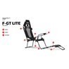 Next Level Racing F-GT Lite Formula and GT Foldable Simulator Cockpit- Grey - Miscellaneous