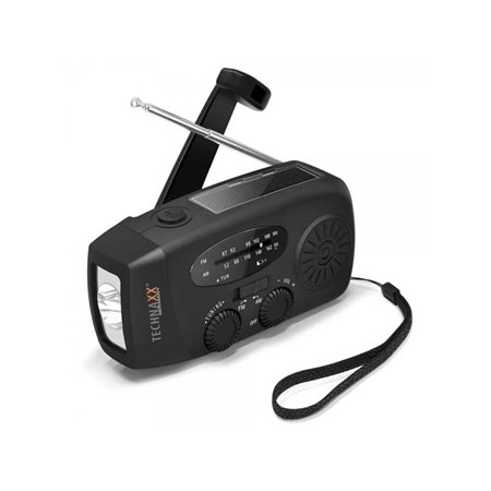 TECHNAXX TX-238 - Emergency Radio - AM/FM - Mono - schwarz