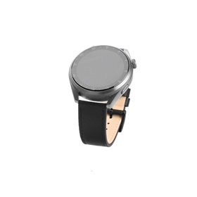 FIXED Leather Strap for Smartwatch Universal 20 mm - Black
